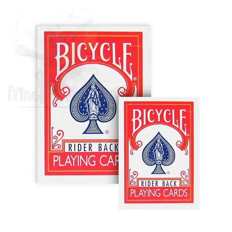 Bicycle - Mini Playing Cards - Red back by Difatta