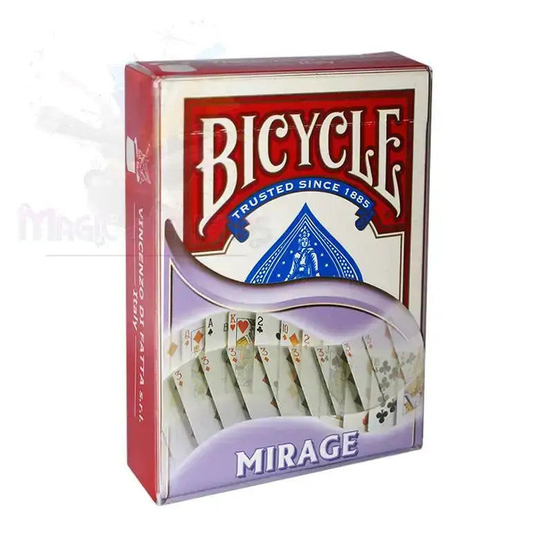Bicycle - Mirage deck - Red back by Difatta