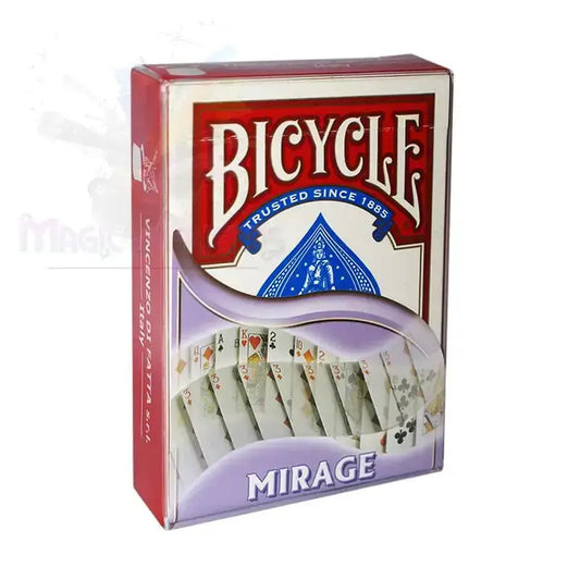 Bicycle - Mirage deck - Red back by Difatta