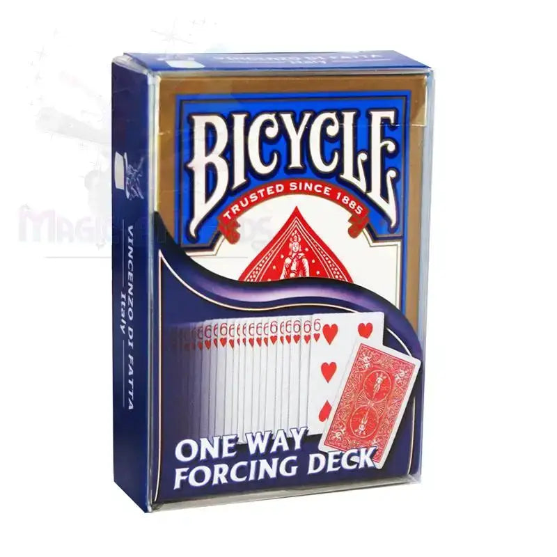 Bicycle - One way forcing deck - Blue deck by Difatta