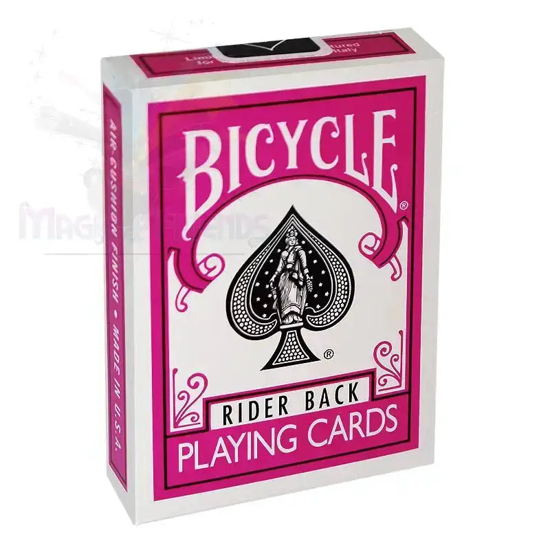 Bicycle - Poker Deck - Fuchsia back by Difatta