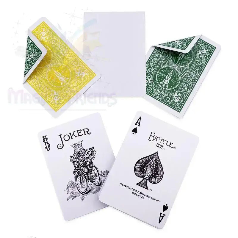 Bicycle - Poker Deck - Green back by Difatta