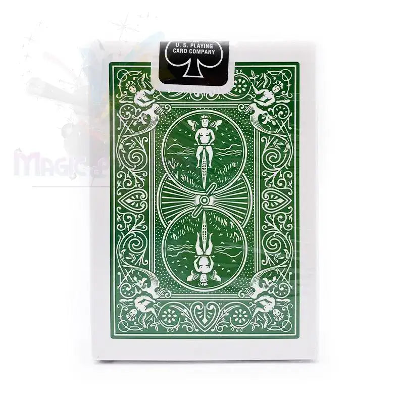 Bicycle - Poker Deck - Green back by Difatta