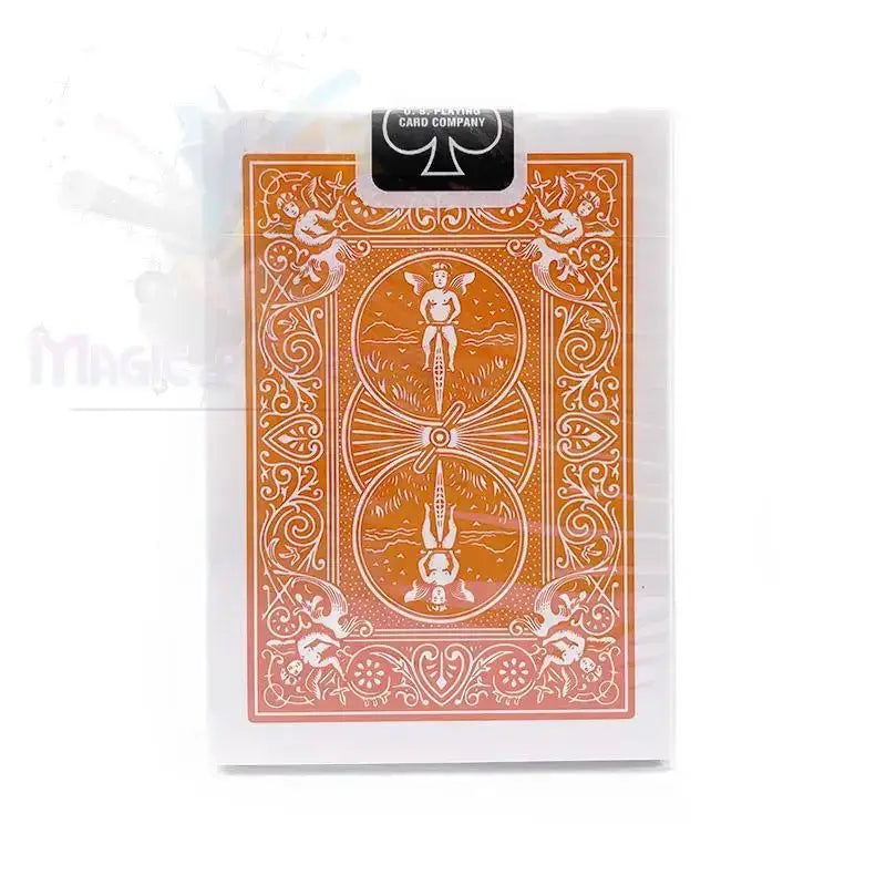 Bicycle - Poker Deck - Orange back by Difatta