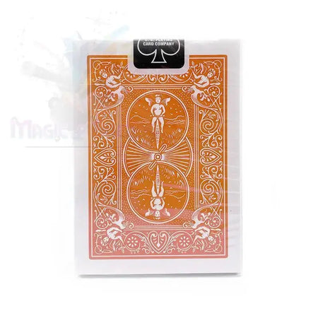 Bicycle - Poker Deck - Orange back by Difatta