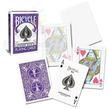 Bicycle - Poker deck - Violet back by Difatta