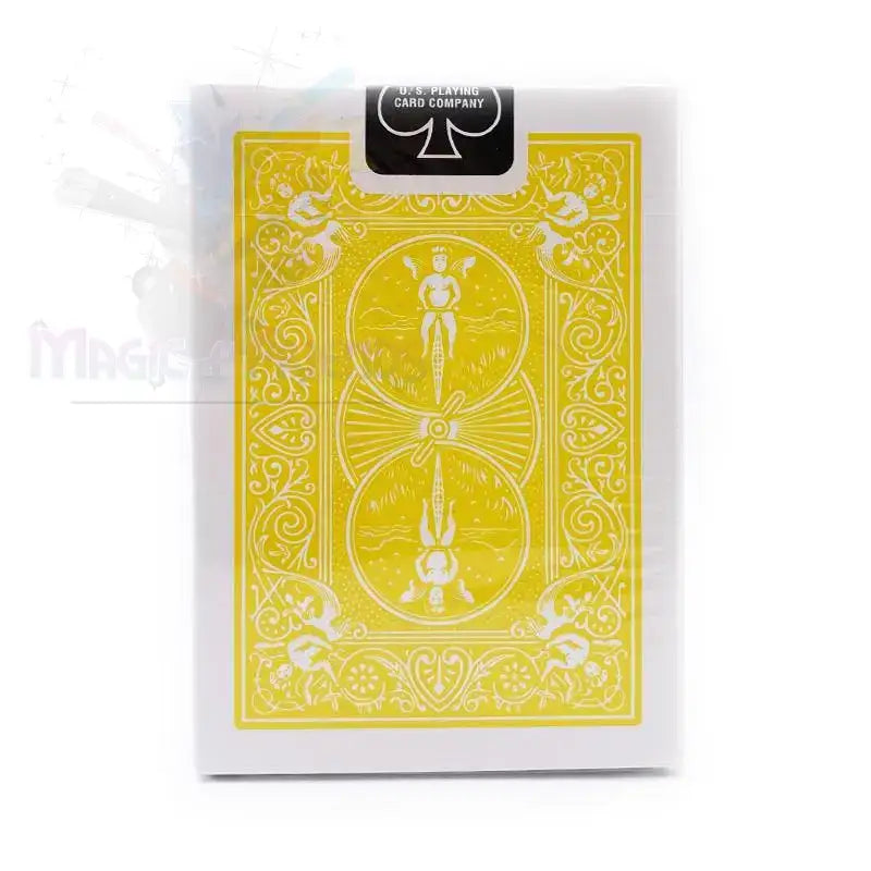 Bicycle - Poker Deck - Yellow back by Difatta