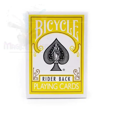 Bicycle - Poker Deck - Yellow back by Difatta
