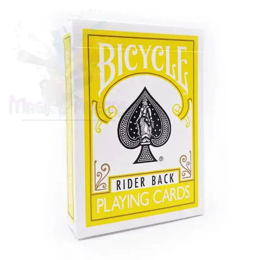 Bicycle - Poker Deck - Yellow back by Difatta