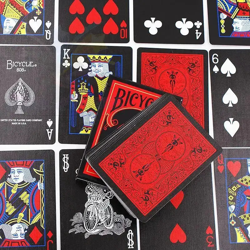Bicycle - Reverse (Red & Black) by Difatta