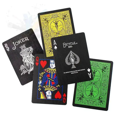 Bicycle - Reverse (Yellow & Black) by Difatta