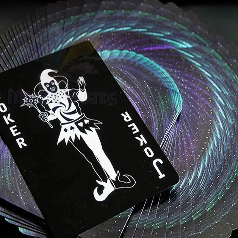 Bicycle Starlight Black Hole Playing Cards - Special Limited Print Run by Difatta