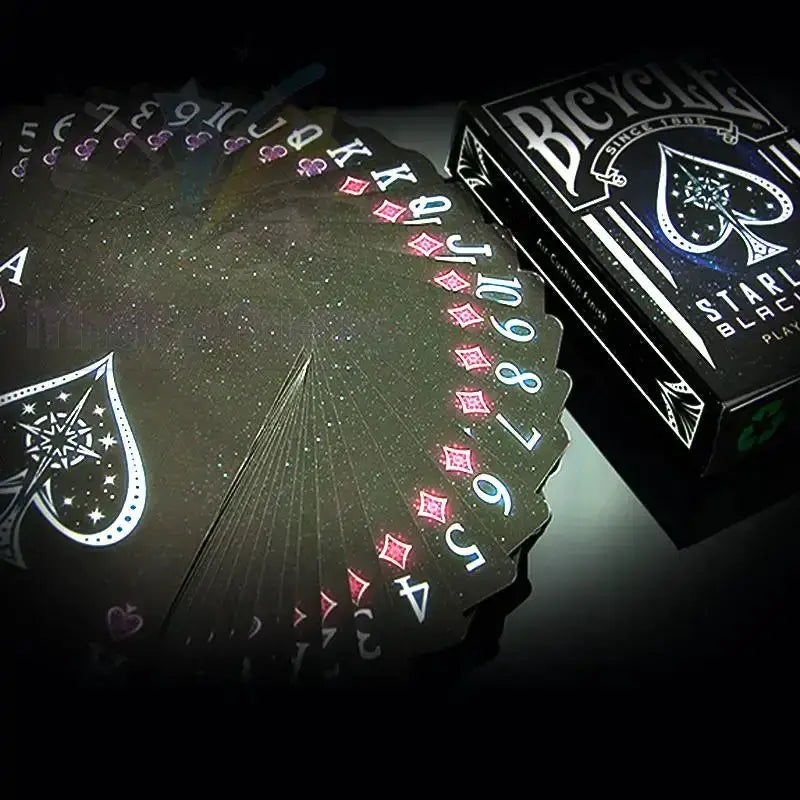 Bicycle Starlight Black Hole Playing Cards - Special Limited Print Run by Difatta