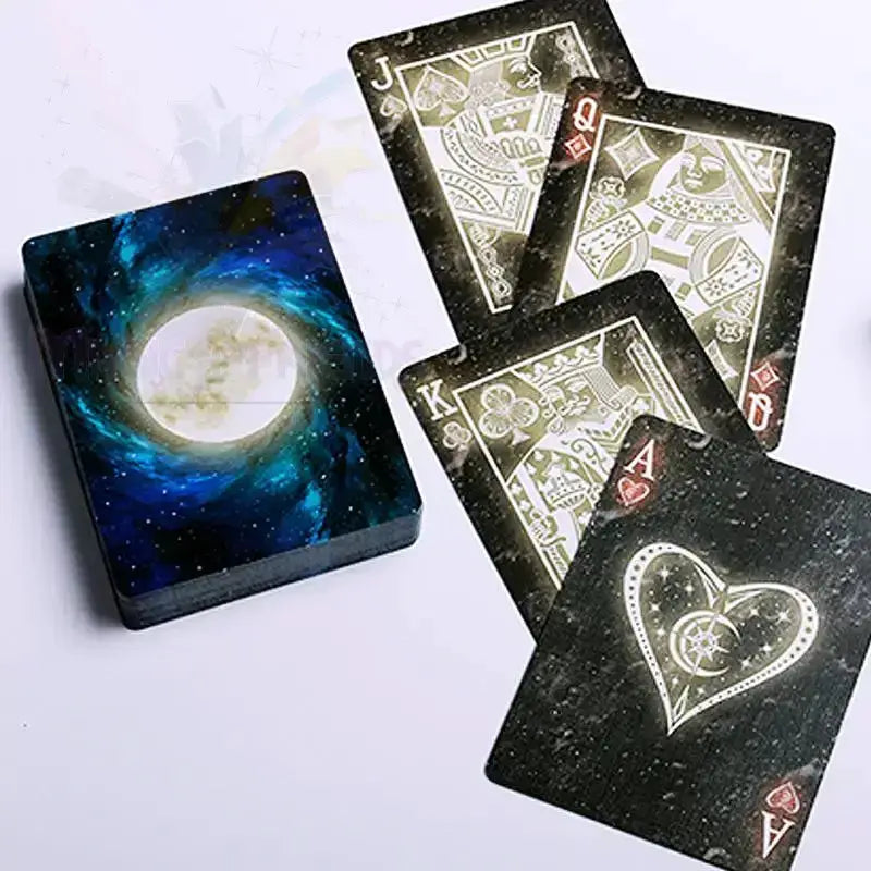 Bicycle Starlight Lunar Playing Cards - Special Limited Print Run by Difatta