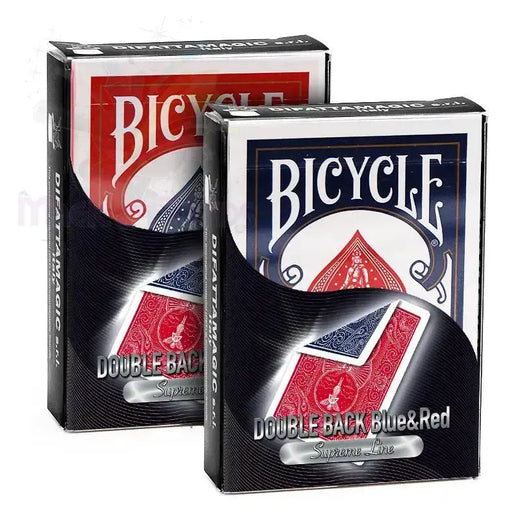 Bicycle - Supreme Line - Double back - Red/Blue by Difatta