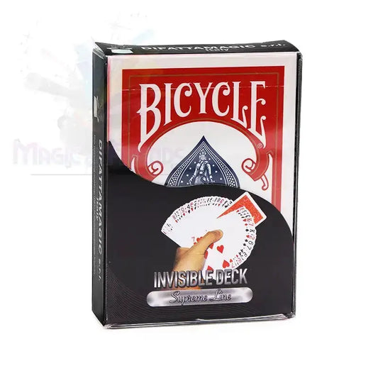 Bicycle - Supreme Line - Invisible deck - Red back by Difatta