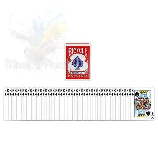 Bicycle - Supreme Line - One way forcing deck (KS) by Difatta