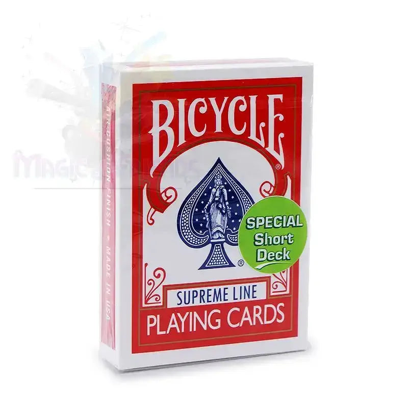 Bicycle - Supreme Line - Short Deck - Red back by Difatta
