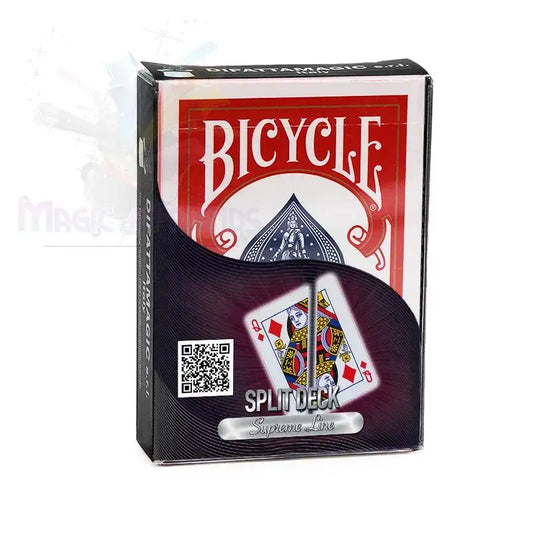 Bicycle - Supreme Line - Split deck - Red back -