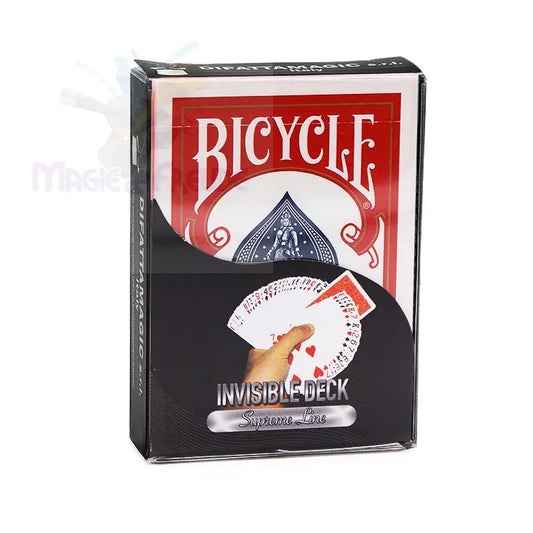 Verpackte Bicycle Invisible Deck Spielkarten.