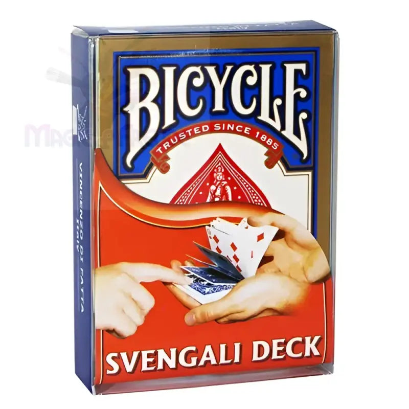 Ein Deck von Bicycle Svengali Spielkarten.