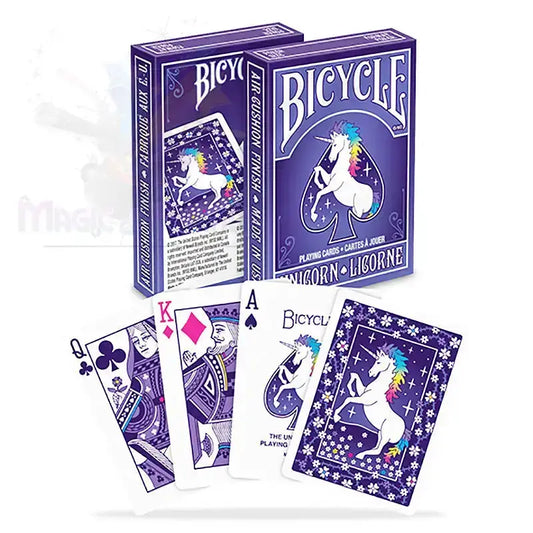 Bicycle - Unicorn Playing Cards by Difatta