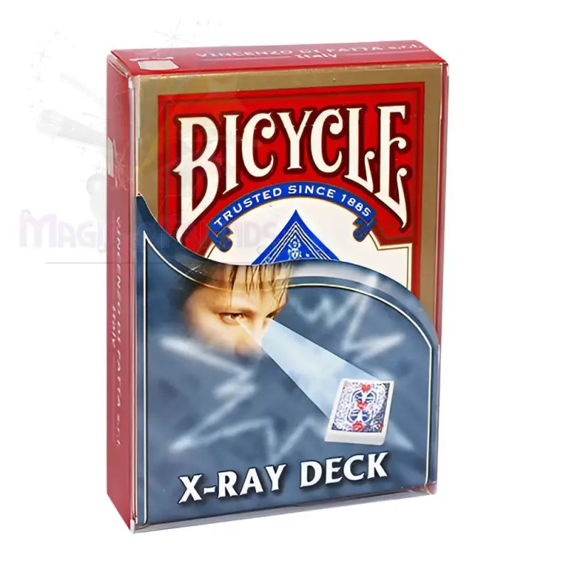 Bicycle - X ray deck - Red back -