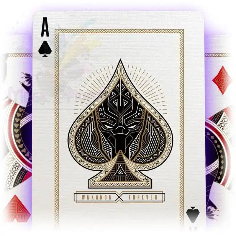 Black Panther Playing Cards by Difatta