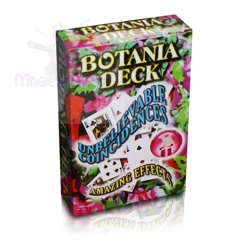 Ein ’Botania Deck’ mit Spielkarten für Zaubertricks.