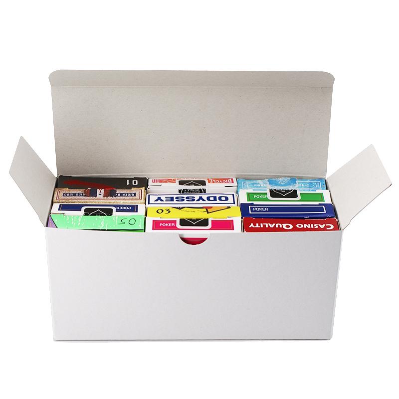 Box für 12 Decks - Weiß - DeinZaubershop.com