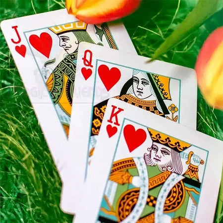 Butterfly Seasons Playing Cards - Spring (marked) by Difatta
