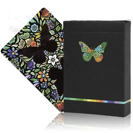 Butterfly Seasons Playing Cards - Spring (marked) by Difatta