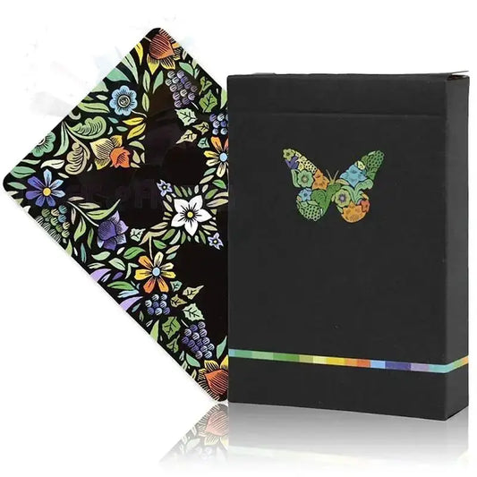 Butterfly Seasons Playing Cards - Spring (marked) by Difatta