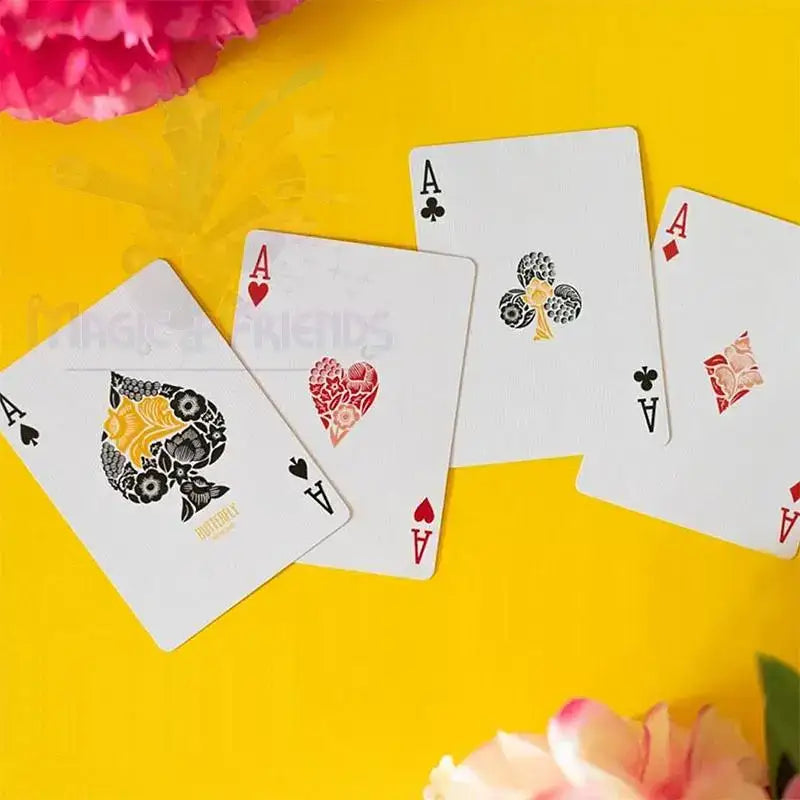Butterfly Seasons Playing Cards - Summer (marked) by Difatta