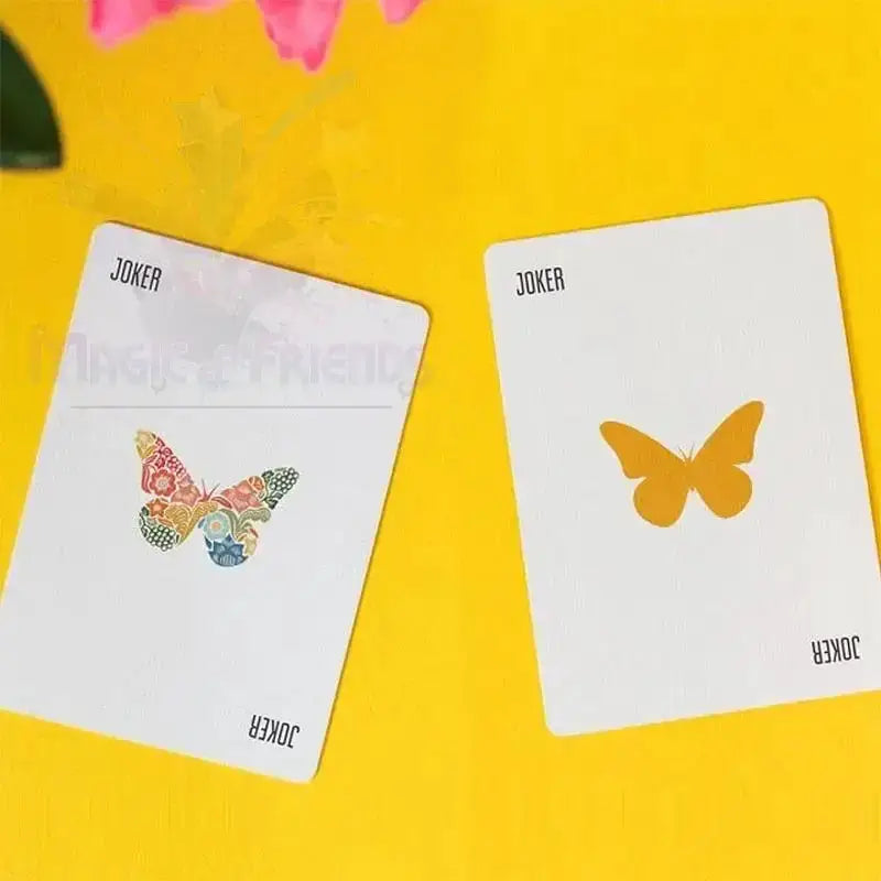 Butterfly Seasons Playing Cards - Summer (marked) by Difatta