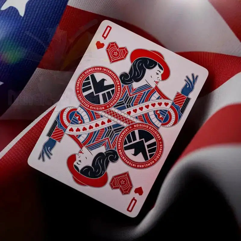 Captain America Playing Cards - Theory11 by Difatta
