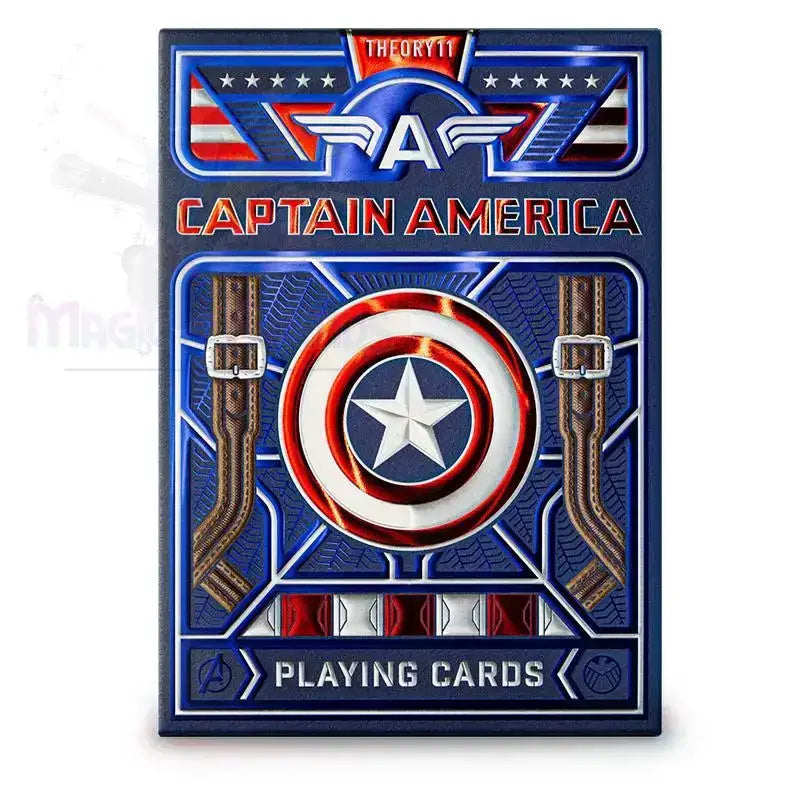 Captain America Playing Cards - Theory11 by Difatta