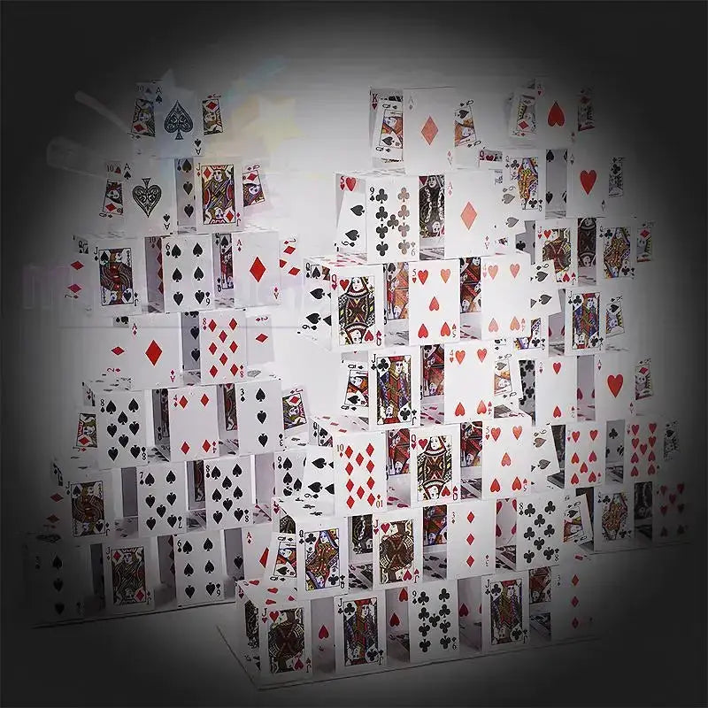 Card Castle from empty Bag by Difatta