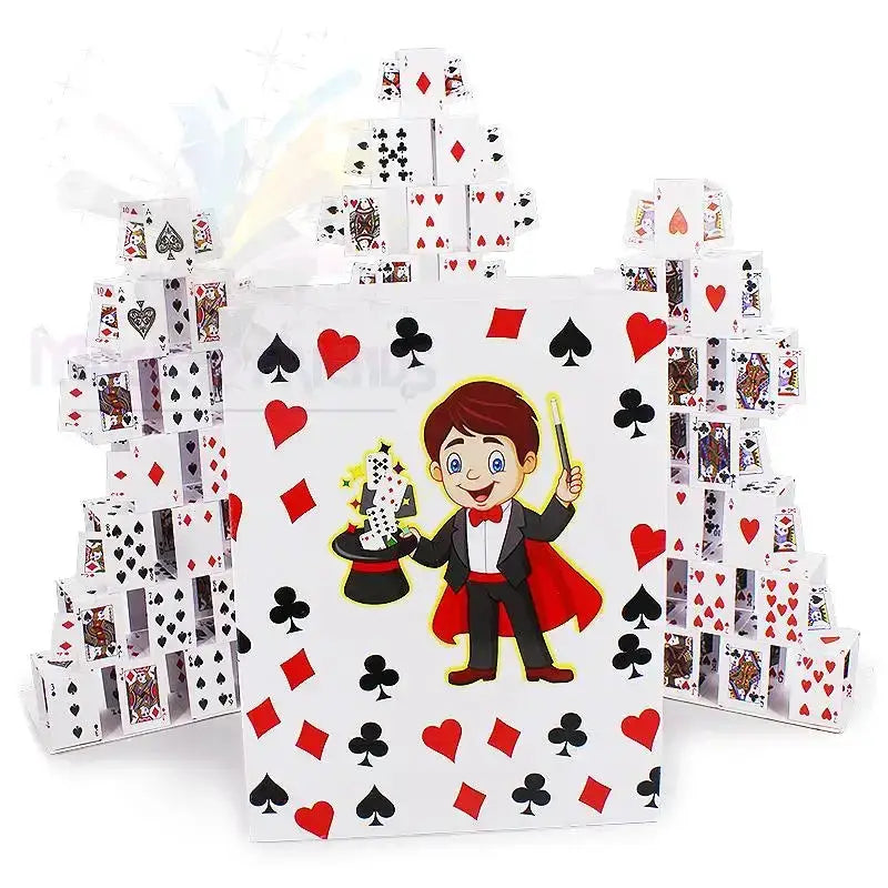 Card Castle from empty Bag by Difatta