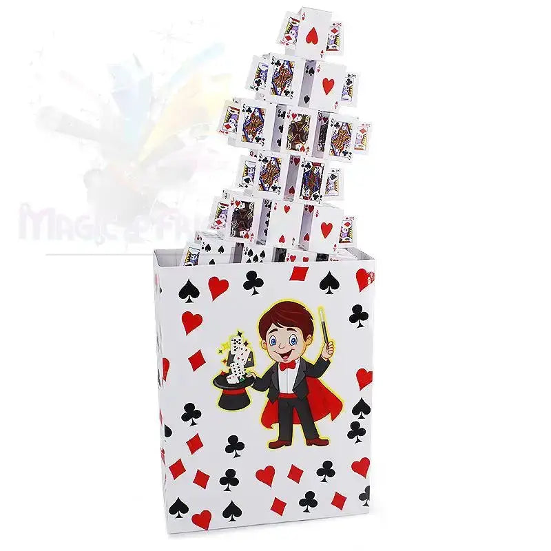 Card Castle from empty Bag by Difatta