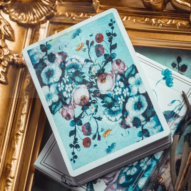 Cézanne Playing Cards - Flowers Rococo - Magic Product