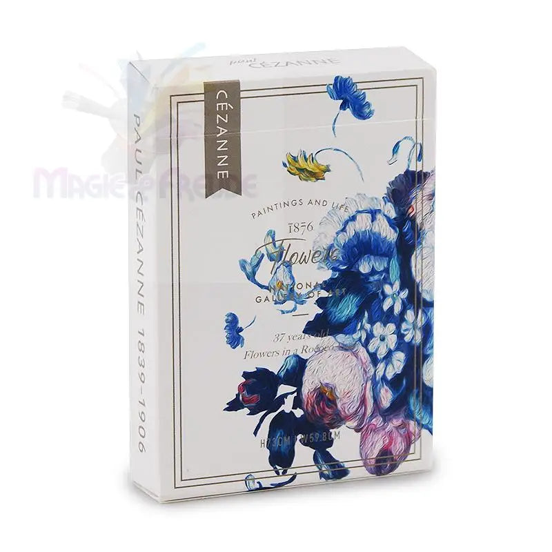 Cézanne Playing Cards - Flowers Rococo - Magic Product