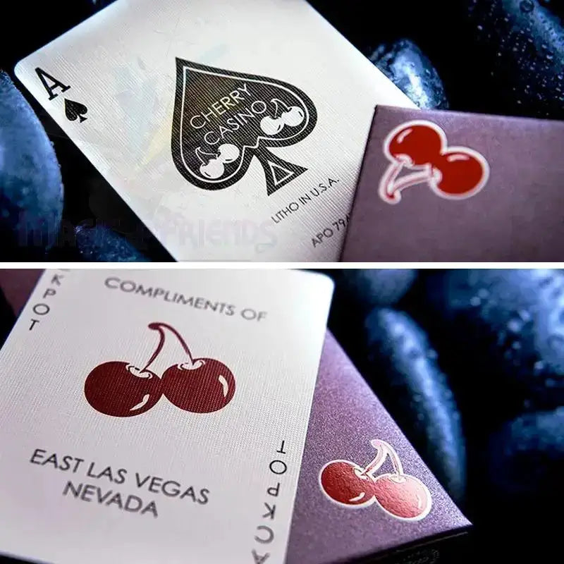 Cherry Casino House Deck - Desert Inn Purple by Difatta