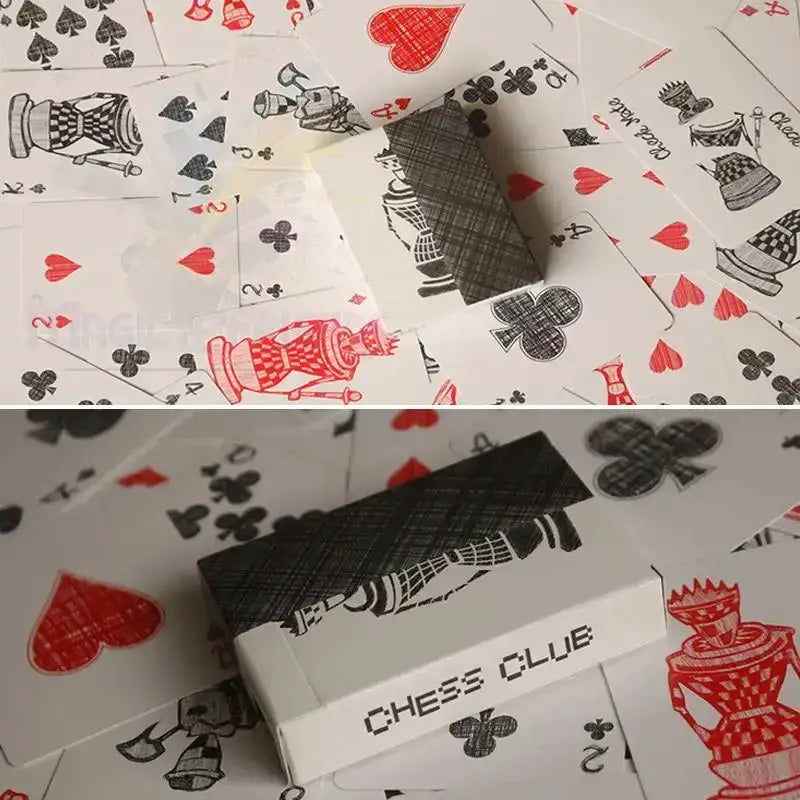 Chess Club Limited Edition Playing Cards by Magic Encarta by Difatta
