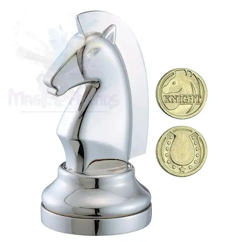 Chess Knight - Silver by Difatta