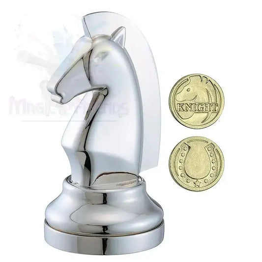 Chess Knight - Silver by Difatta