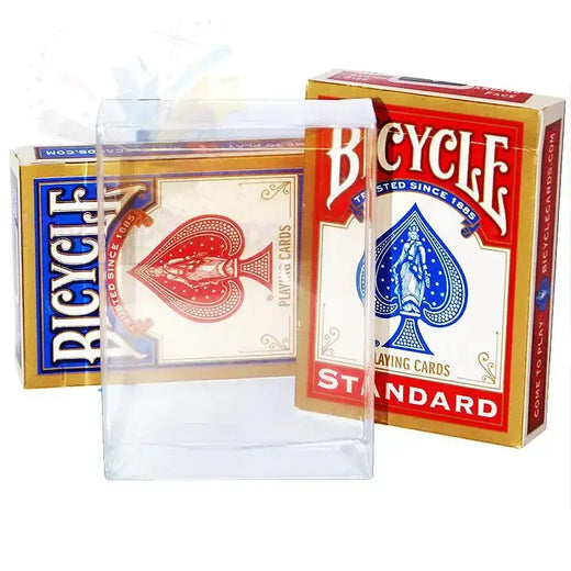 Clear Plastic Case - For Poker Size Decks by Difatta