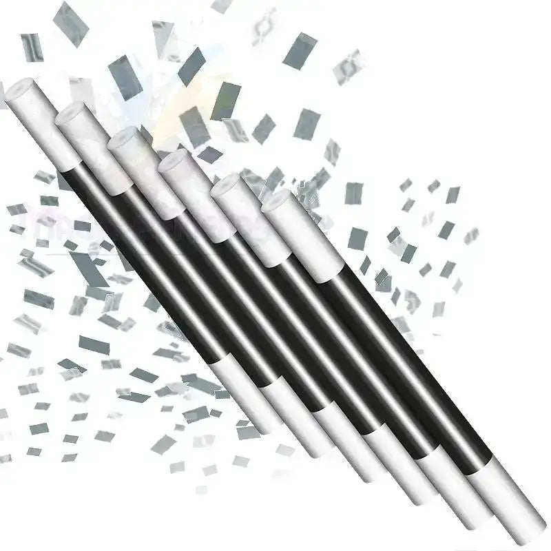Climax Wand - Silver confetti by Difatta