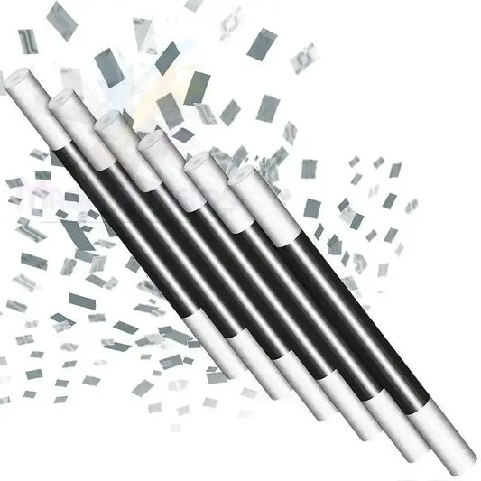 Climax Wand - Silver confetti by Difatta