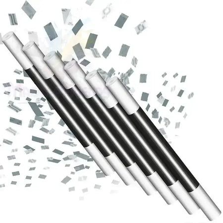 Climax Wand - Silver confetti by Difatta
